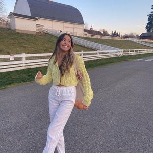 Zara cropped cardigan